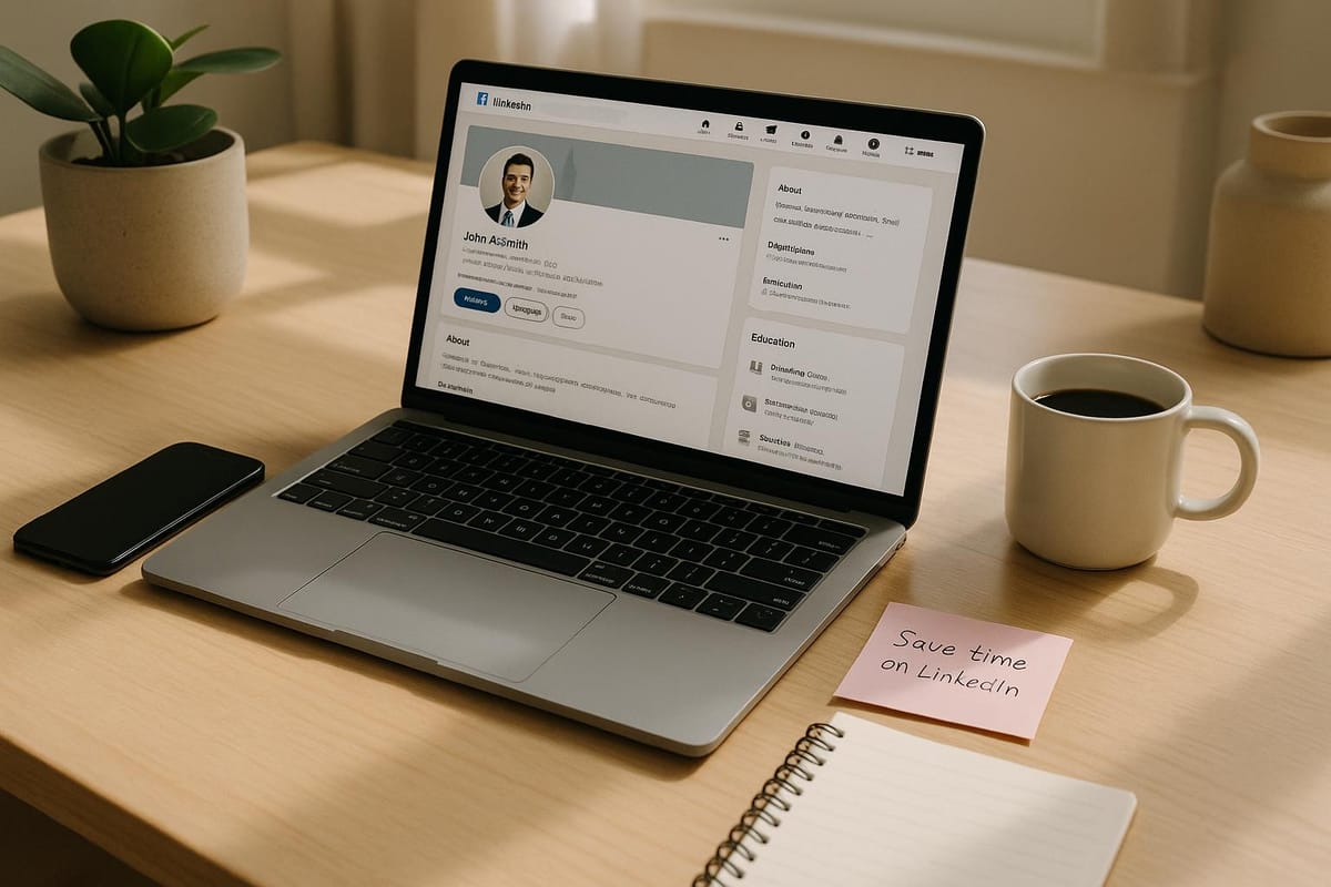 How to Save Time on LinkedIn Networking
